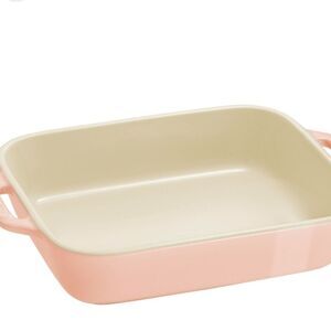Staub Ceramic 7.5 X 6 Rectangular Baking Dish- Light Pink